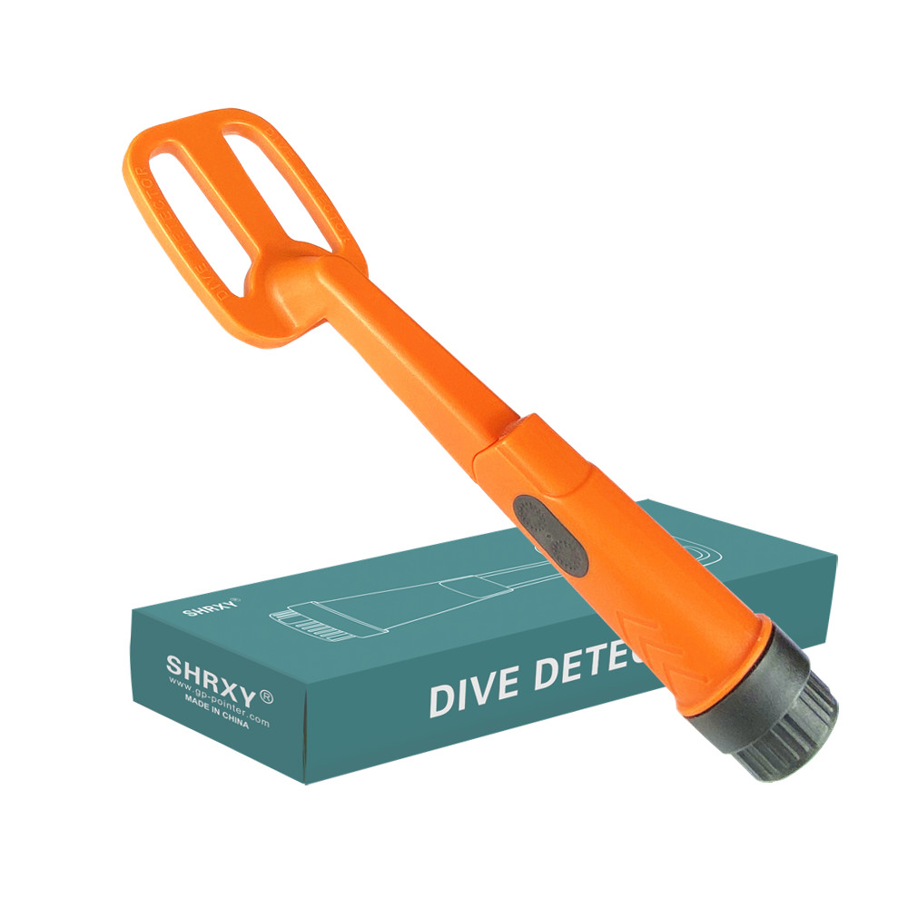 Underwater Metal Detector Waterproof - กันน้ำใต้น้ำเครื่องตรวจจับโลหะ Scuba Pulse Pinpointer Induction ดำน้ำสมบัติมือถือเหล็กม้วน