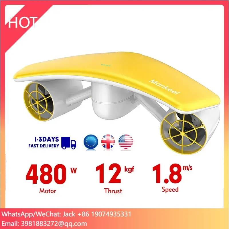 Underwater Scooter Sea Scooter - สกูตเตอร์ใต้น้ำไฟฟ้า Mankeel W7 Eu Us Au