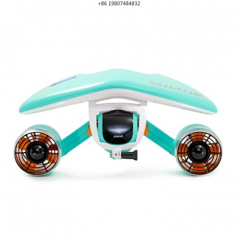 Underwater Scooter Sea Scooter - สกู๊ตเตอร์ไฟฟ้าใต้น้ำแบบผสมผสานพร้อมมอเตอร์คู่ความเร็ว 4.3 ไมล์ต่อชั่วโมง 40 เมตร สกู๊ตเตอร์ใต้น้ำอัจฉริยะไฟฟ้าขายดี