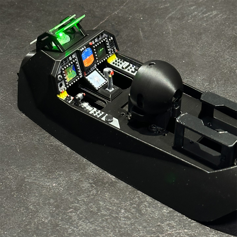 Underwater Drone With Robotic Arm - ชิ้นส่วนหัวเครื่องบิน RC FPV แบบมีสเกล 1 ชิ้น