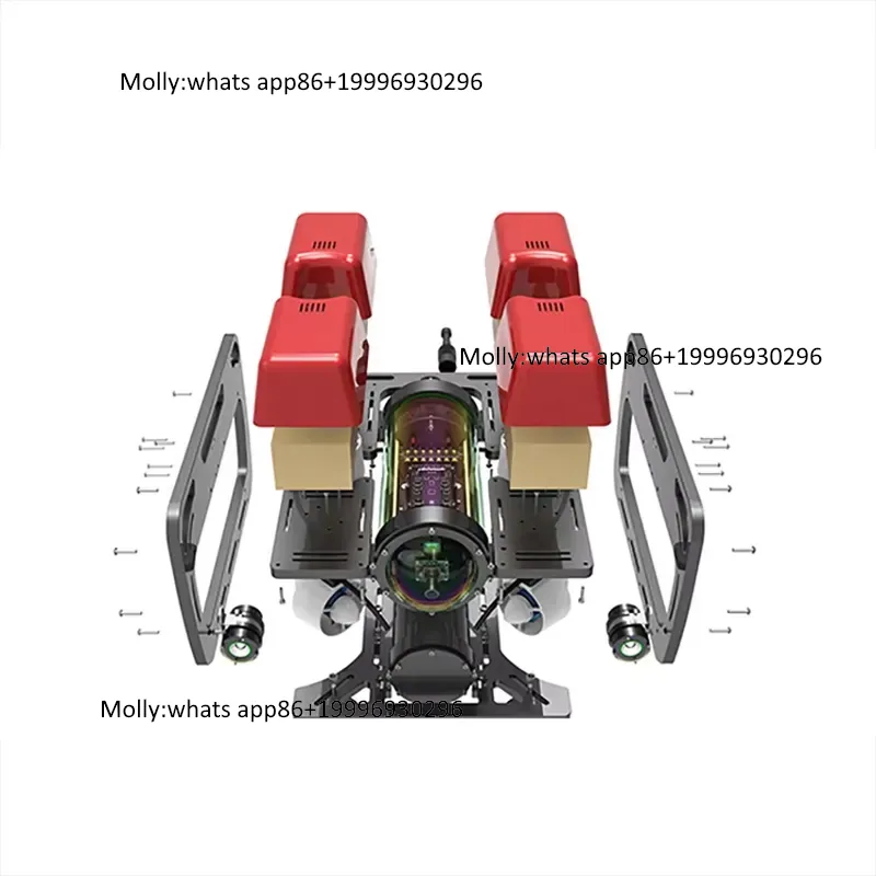 Rov Frame Kit Diy - ชุดอุปกรณ์ Rovmaker Underwater สำหรับประกอบเองแบบครบชุด พร้อมโครง HDPE