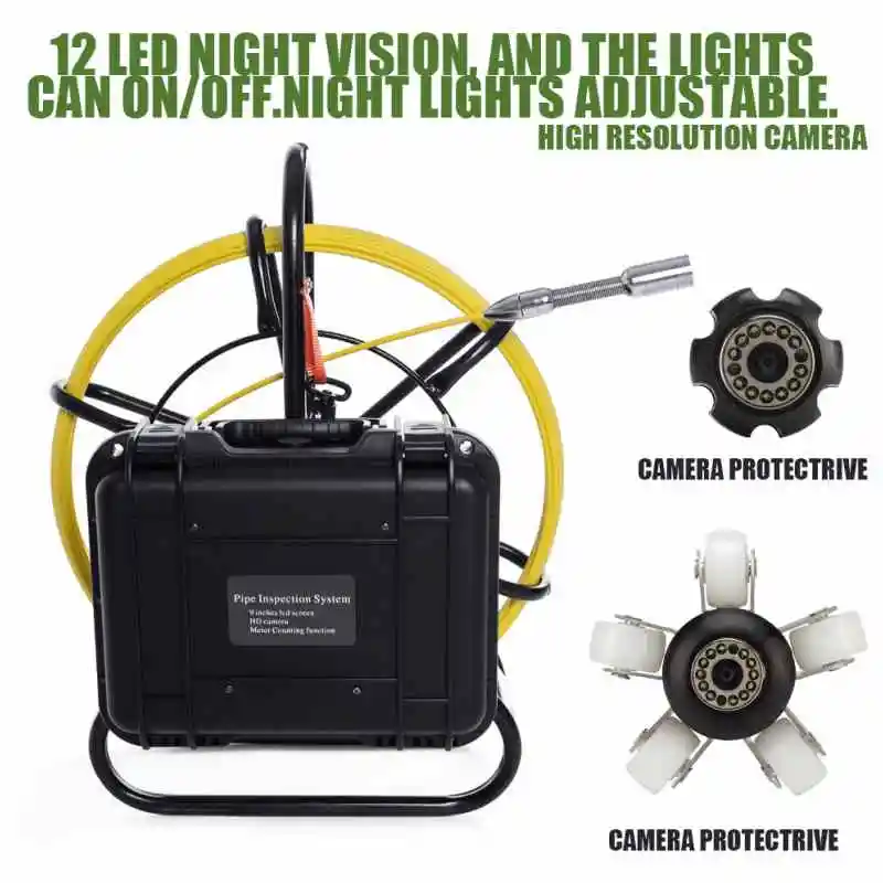 WP9600 - กล้องตรวจสอบท่อระบายน - Underwater Inspection Camera 50M บทวิจารณ์และราคา