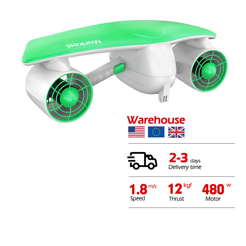 โมเดล 480W 24V อุปกรณ์ดำน้ำแบบ - Underwater Scooter Sea Scooter บทวิจารณ์และราคา