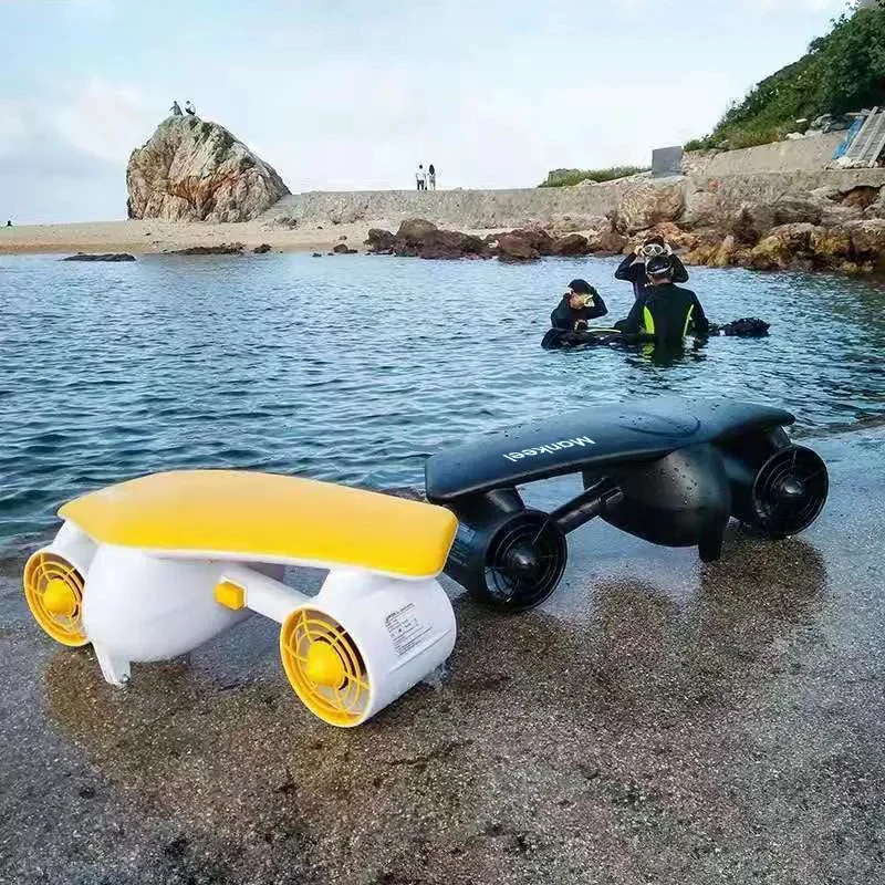 สกูตเตอร์ใต้น้ำไฟฟ้า Mankeel W - Underwater Scooter Sea Scooter บทวิจารณ์และราคา