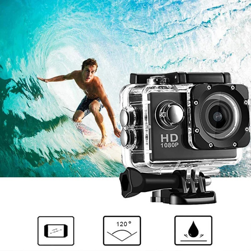 กล้องบันทึกภาพกีฬาแบบกันน้ำขนา - Underwater Fishing Camera 4K บทวิจารณ์และราคา