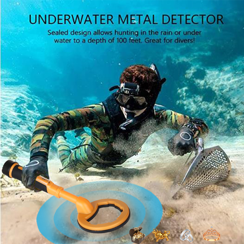 เครื่องตรวจจับดำน้ำชีพจรเครื่อ - Underwater Metal Detector Waterproof บทวิจารณ์และราคา