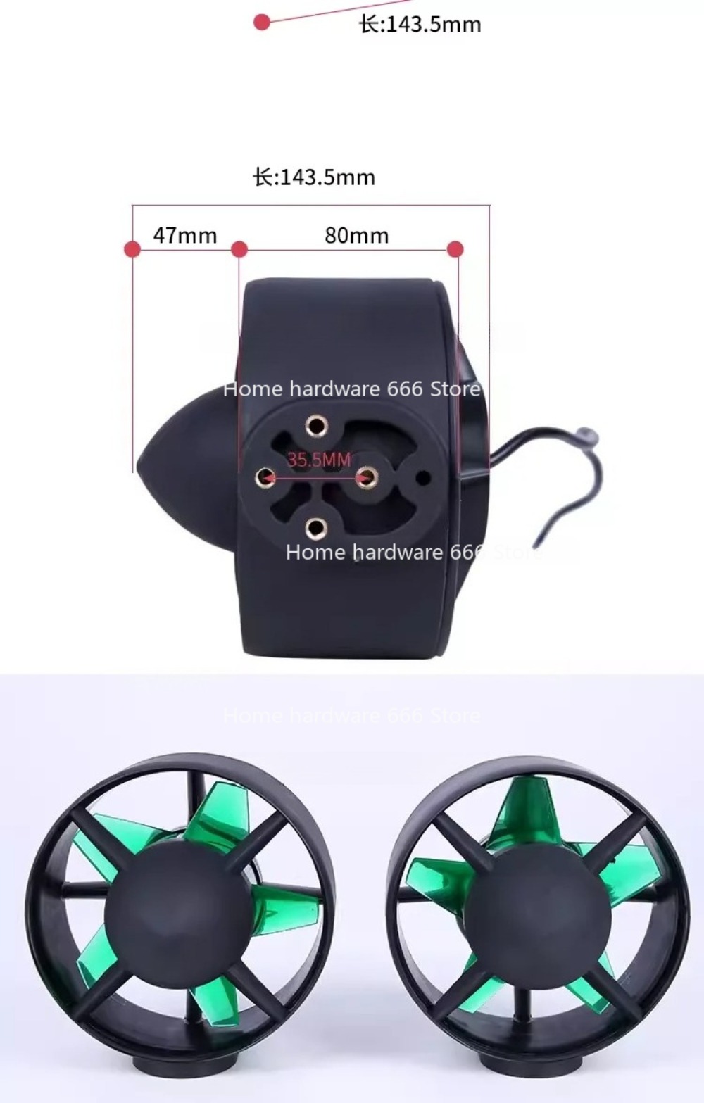 เหมาะสำหรับใช้กับเครื่องขับเคล - Rov Underwater Robot Thruster บทวิจารณ์และราคา