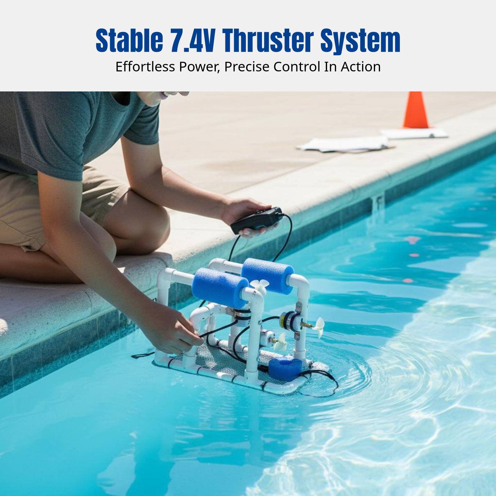 หุ่นยนต์ ROV ใต้น้ำ, ชุดอุปกรณ - Rov Underwater Robot Thruster บทวิจารณ์และราคา