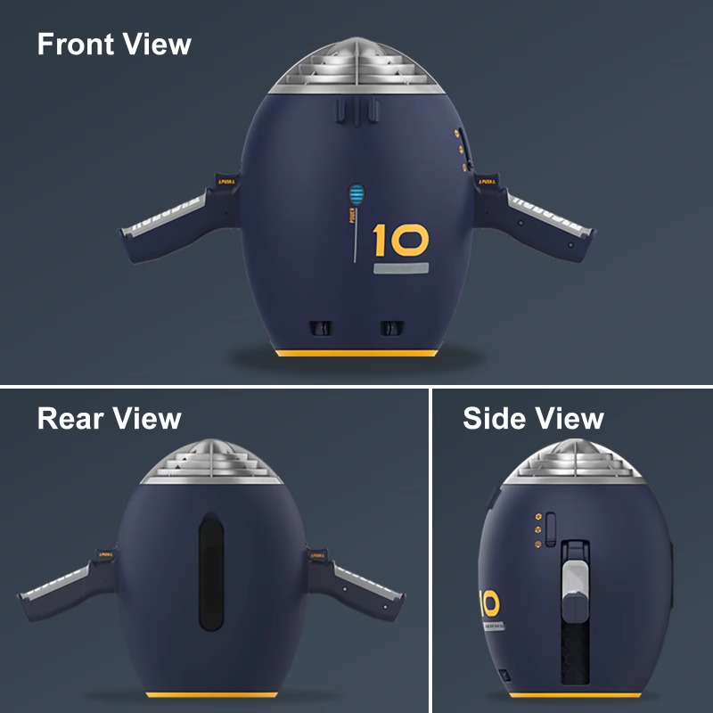 สกูตเตอร์ใต้น้ำไฟฟ้า Airo Fast - Underwater Scooter Sea Scooter บทวิจารณ์และราคา