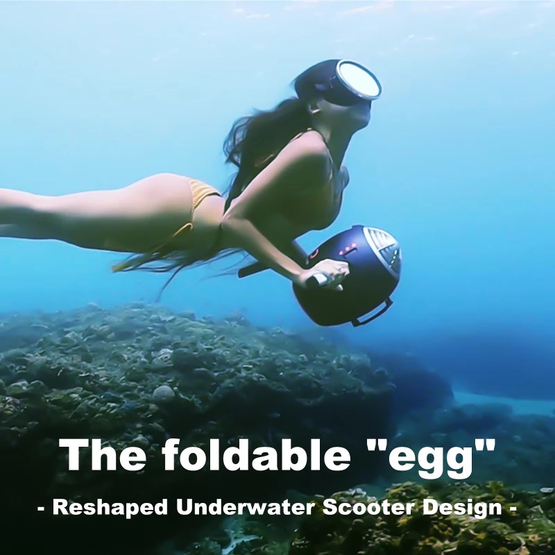 สกูตเตอร์ใต้น้ำไฟฟ้า Airo Fast - Underwater Scooter Sea Scooter บทวิจารณ์และราคา