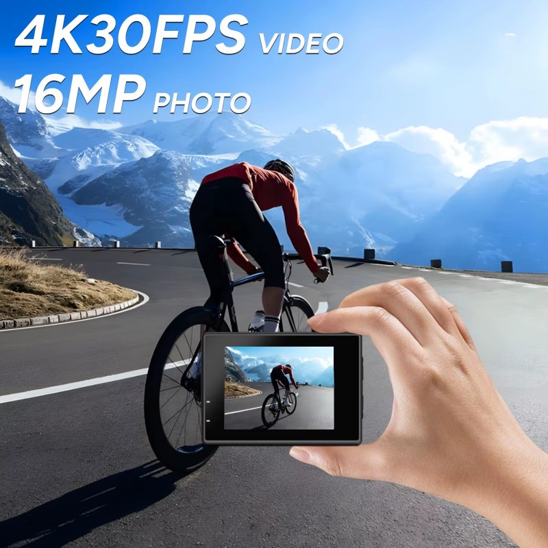 กล้องติดหมวก Dual Screen-SJ400 - Underwater Fishing Camera 4K บทวิจารณ์และราคา