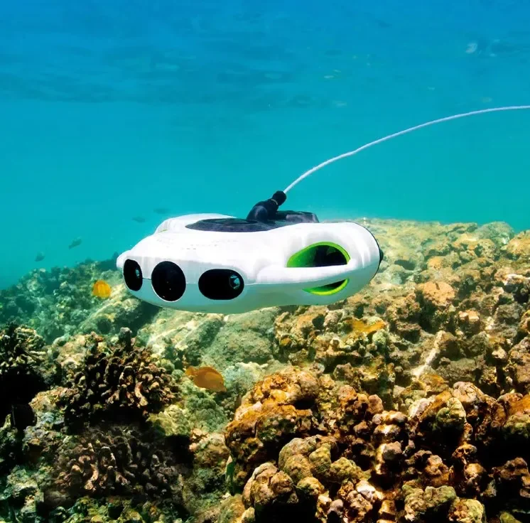 โดรนใต้น้ำซูมได้ กล้องความละเอ - Underwater Drone With Robotic Arm บทวิจารณ์และราคา