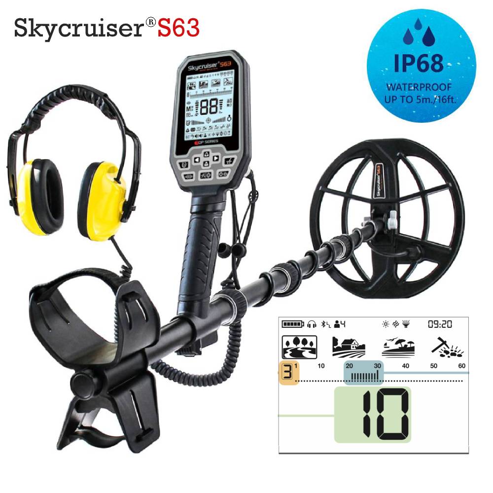 เครื่องตรวจจับโลหะใต้ดินแบบมือ - Underwater Metal Detector Waterproof บทวิจารณ์และราคา