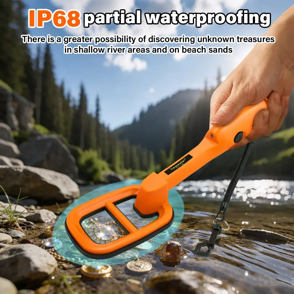 เครื่องตรวจจับโลหะแบบมือถือ TC - Underwater Metal Detector Waterproof บทวิจารณ์และราคา