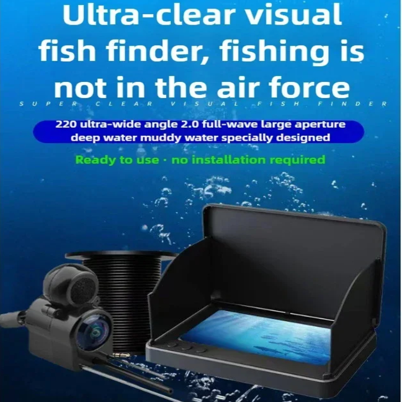 กล้องมองใต้น้ำสำหรับตกปลา พร้อ - Underwater Fishing Camera 4K บทวิจารณ์และราคา