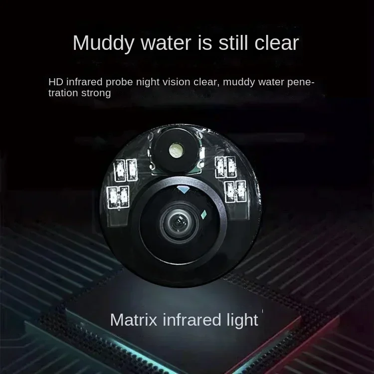 4.3/5นิ้วกล้องตรวจจับความลึกขอ - Underwater Fishing Camera 4K บทวิจารณ์และราคา