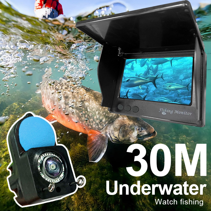 กล้องตกปลาใต้น้ำ 1080P HD กล้อ - Underwater Fishing Camera 4K บทวิจารณ์และราคา