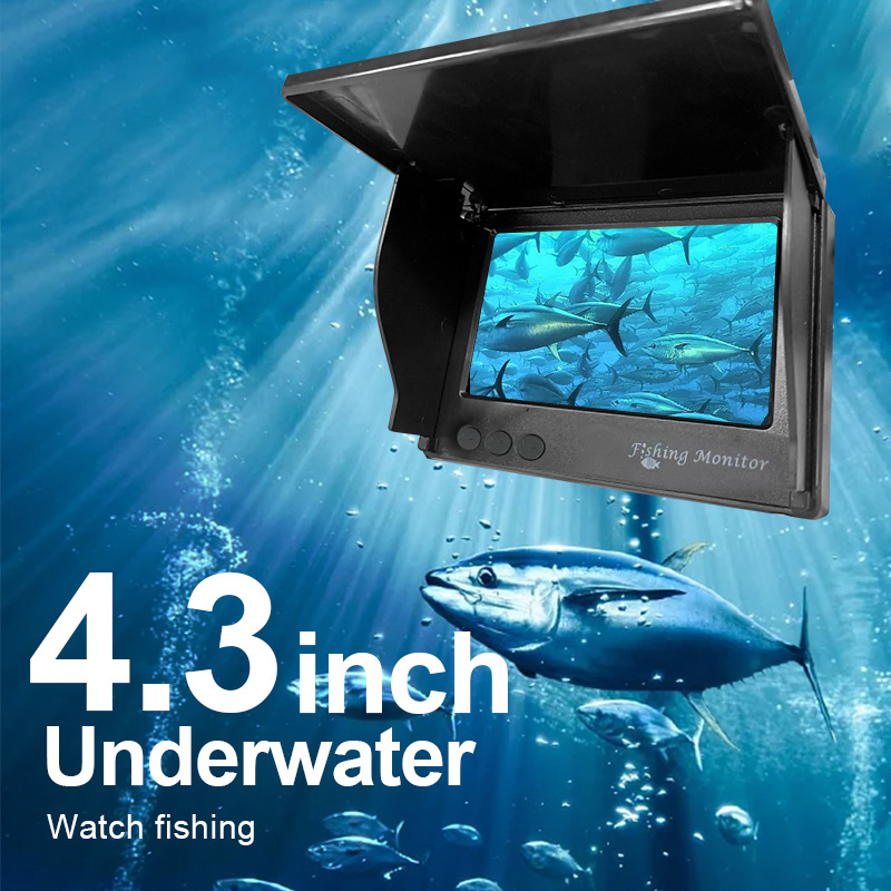 กล้องตกปลาใต้น้ำ 1080P HD กล้อ - Underwater Fishing Camera 4K บทวิจารณ์และราคา