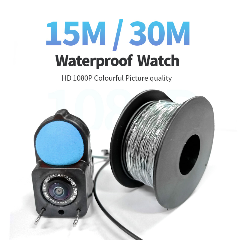 กล้องตกปลาใต้น้ำ 1080P HD กล้อ - Underwater Fishing Camera 4K บทวิจารณ์และราคา